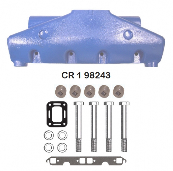 Barr Marine CR-1-98243 - Crusader Exhaust Manifold, 98243