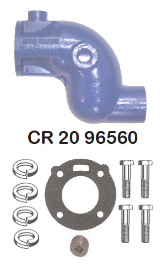Barr Marine CR-20-96560 - Crusader Exhaust Elbow Riser