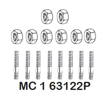 Barr Marine MC-1-63122P - Mercury Mounting Package