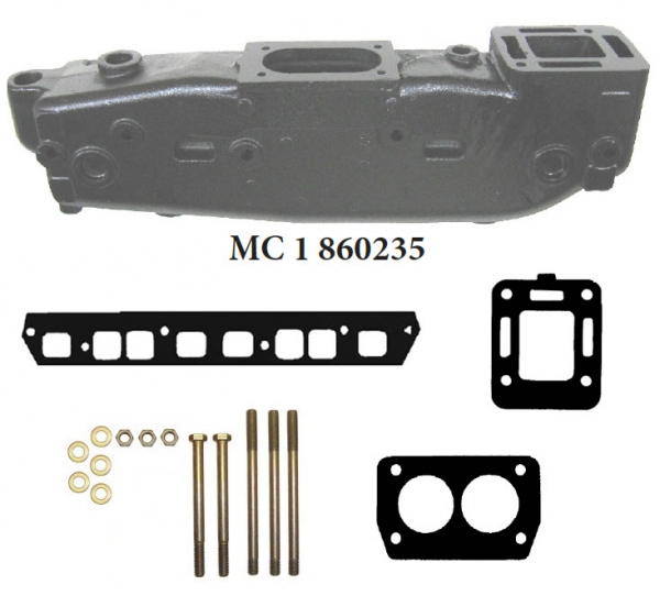 Barr Marine MC-1-860235 - 3L Manifold, 860235A04 and 860235A03