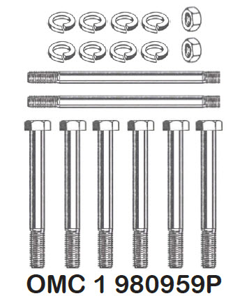 Barr Marine OMC-1-980959P - OMC Mounting Package