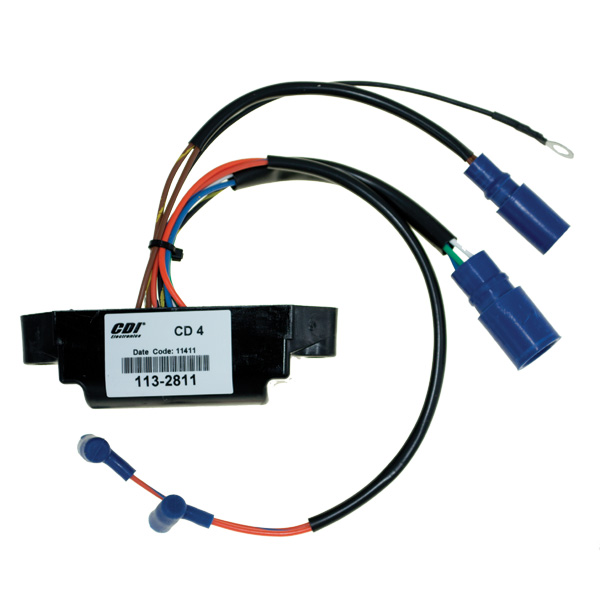 CDI Electronics 113-2811 - Power Pack CD4, Without RPM Limiter 582811, 763794