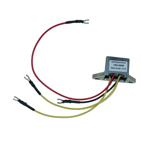 CDI Electronics 153-3408 - Rectifier, 4 Wire