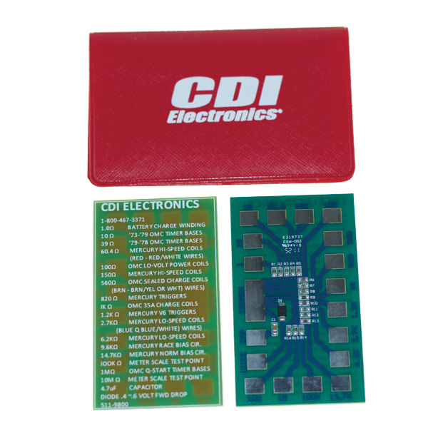 CDI Electronics CDI511-9800 - Resistor Test
Circuit Card