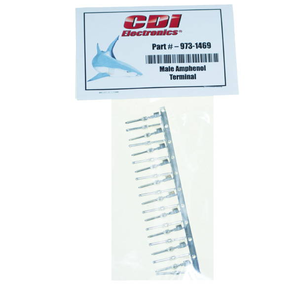CDI Electronics 973-1469 - Male Amphenol Pins, 20 Pack, 511469