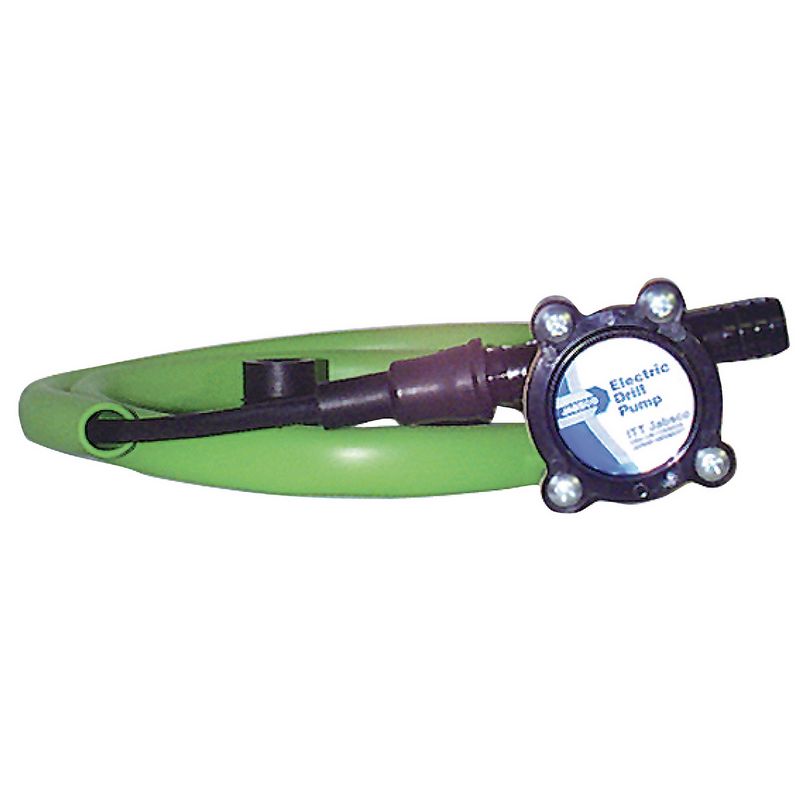 Jabsco Pump 17215-0000 - Self-Priming Drill Pump Kit and Hoses