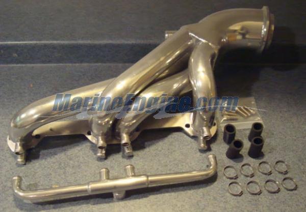 MerCruiser 383 Stroker Scorpion Bravo Header Assemblies Parts 8 2 mercruiser engine diagram 