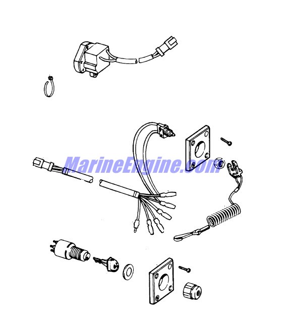 Evinrude Johnson OMC 0176674 Ignition Assembly