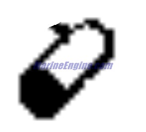 Evinrude Johnson OMC 0311085 - Water Drain Pipe