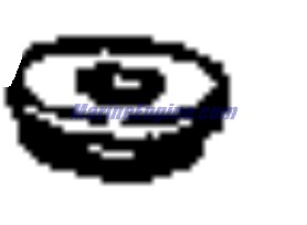 Evinrude Johnson OMC 0311544 - Port Valve Cover Grommet