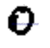 Evinrude Johnson OMC 0313539 - Ball Gear Plug