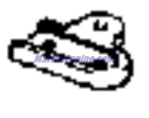 Evinrude Johnson OMC 0340126 - Adaptor, Steering Arm (340126)