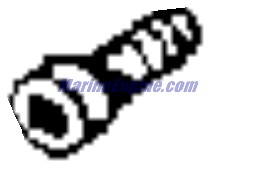 Evinrude Johnson OMC 0341285 - Screw, Cover (341285)