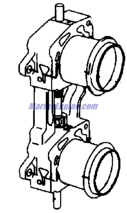 Evinrude Johnson OMC 0344565 - Adaptor,