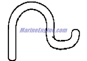 Evinrude Johnson OMC 0350136 - Hose