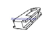 Evinrude Johnson OMC 0350771 -  Trim And Tilt Lead Grommet