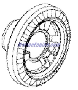 Evinrude Johnson OMC 0352319 - Reverse Gear (.50)