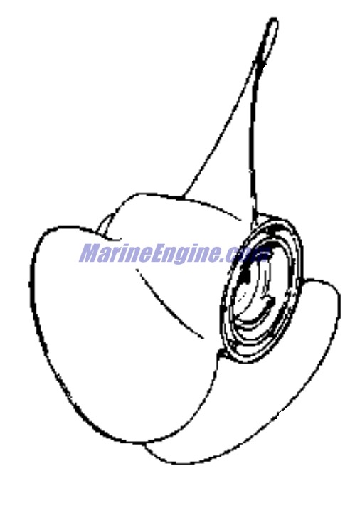 Evinrude Johnson OMC 0381464 - Thrust Bearing, NLA