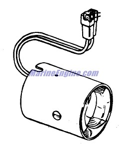 Evinrude Johnson OMC 0382444 - Frame & Fld.