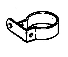 Evinrude Johnson OMC 0383448 - Clamp