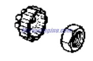 Evinrude Johnson OMC 0390842 - Exhaust Cover And Plug (390842)