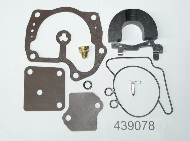 0439078 - Carburetor Repair Kit With Float
