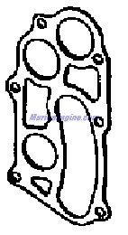 Evinrude Johnson OMC 0446065 - Intake Manifold Gasket