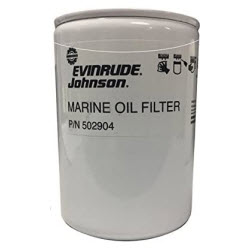 Evinrude Johnson OMC 0502904 - Oil Filter Assembly