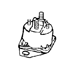 Evinrude Johnson OMC 0586730 - SOLENOID