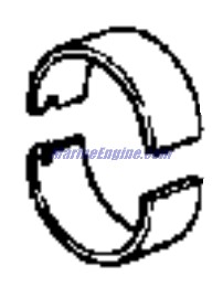 Evinrude Johnson OMC 0913187 - Rod Bearing