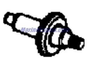 Evinrude Johnson OMC 0980482 - Shaft Gear & Bearing
