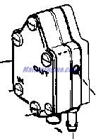 Evinrude Johnson OMC 5004609 - Fuel Pump Assembly