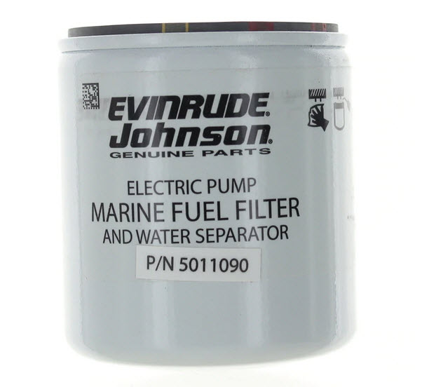 Evinrude Johnson OMC 5011090 - Fuel Filter, 10 Micron