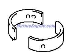 Evinrude Johnson OMC 5031321 - CrankShaft Bearing Set