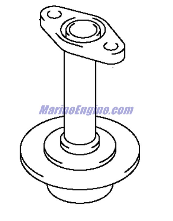 Evinrude Johnson OMC 5031412 - Oil Strainer