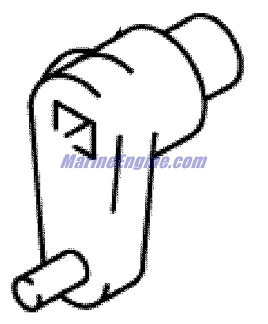 Evinrude Johnson OMC 5031444 - Clutch Shaft Arm