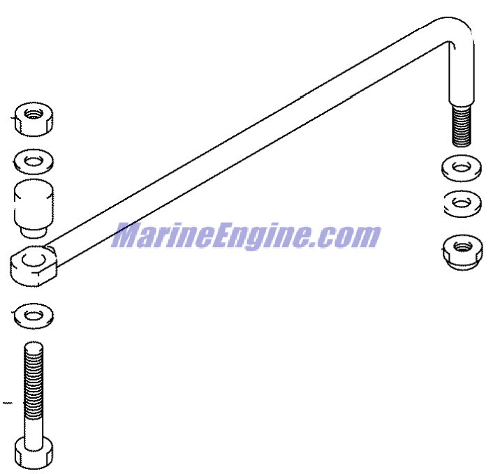 Evinrude Johnson OMC 5031594 - Drag Link Assembly