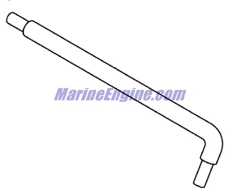 Evinrude Johnson OMC 5031654 - Hose