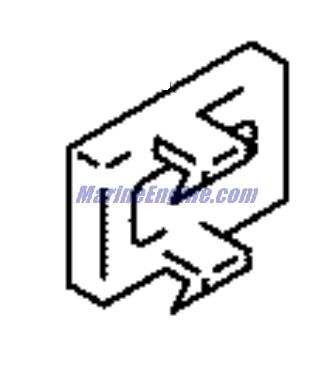 Evinrude Johnson OMC 5031787 - Trim Switch Cover