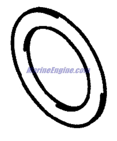 Evinrude Johnson OMC 5031872 - Shim, 25X40X1.5