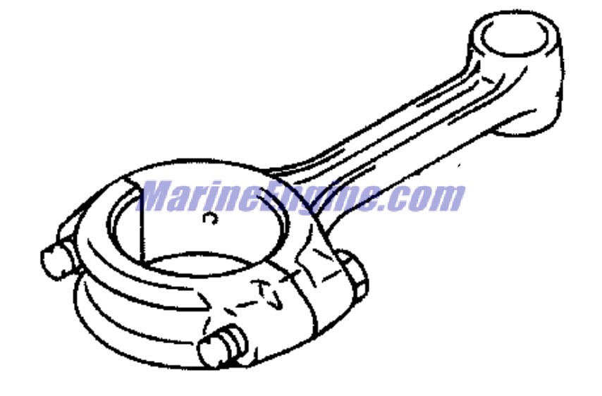 Evinrude Johnson OMC 5031933 - Connecting Rod Assembly