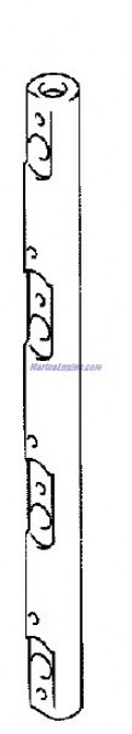 Evinrude Johnson OMC 5031951 - Exhaust Rocker Arm Shaft