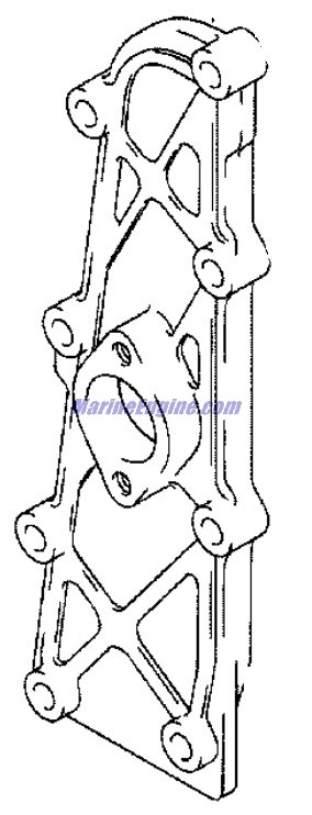 Evinrude Johnson OMC 5031975 - Exhaust Cover