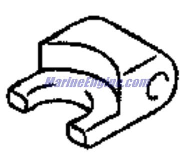 Evinrude Johnson OMC 5032021 - Stop, Shift Rod