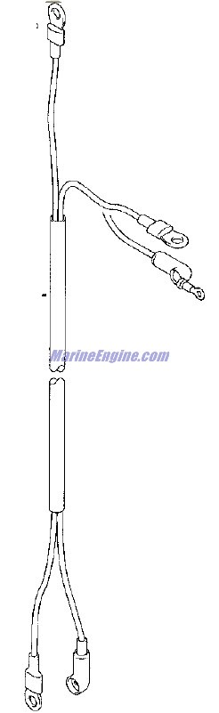 Evinrude Johnson OMC 5032037 - Starter Cable Assembly
