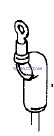 Evinrude Johnson OMC 5032038 - Cable Assembly, Start Sub