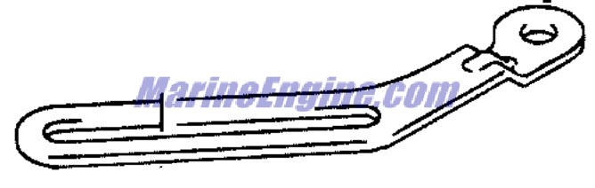 Evinrude Johnson OMC 5032061 - Steering Adjuster Plate