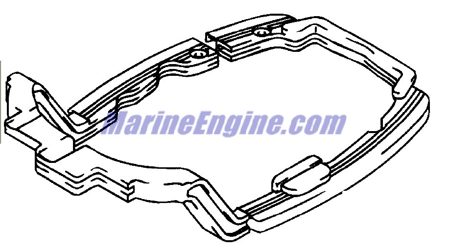 Evinrude Johnson OMC 5032114 - Seal, Side Cover