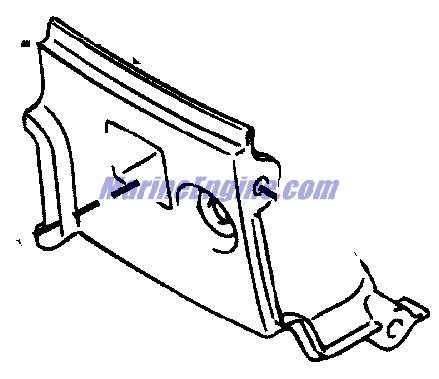 Evinrude Johnson OMC 5032133 - Front Panel