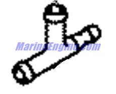 Evinrude Johnson OMC 5032158 - Tee Connector